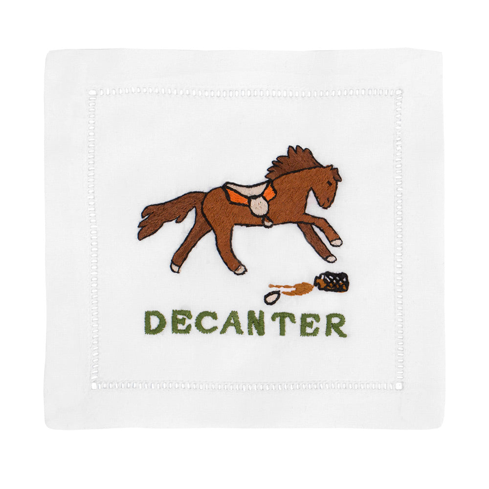 Decanter Cocktail Napkin (Set of 4)