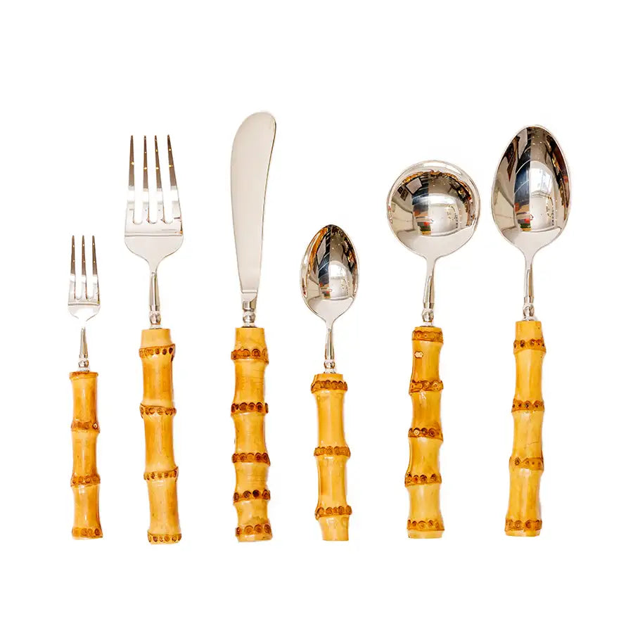 Bamboo Flatware (Set of 4)