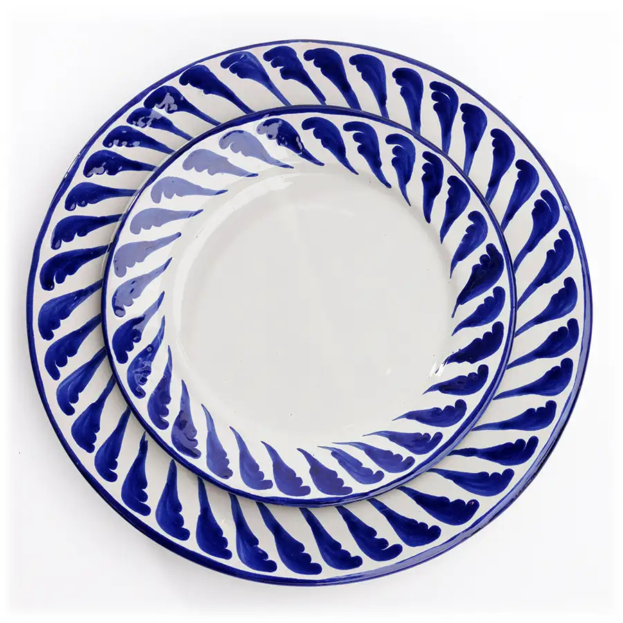 Blue Dinner Plate (Set of 4)